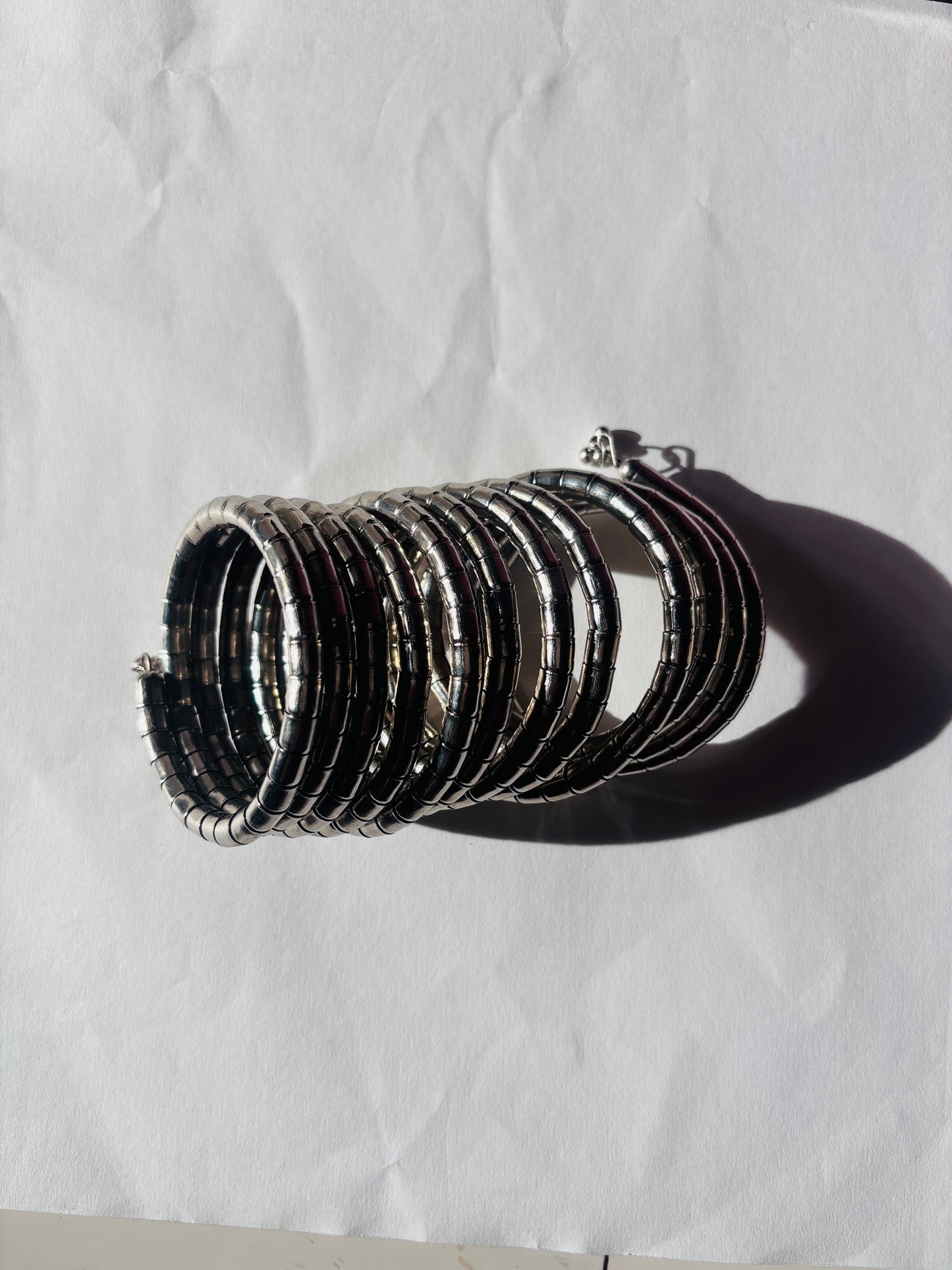 Silver Snake Wrap