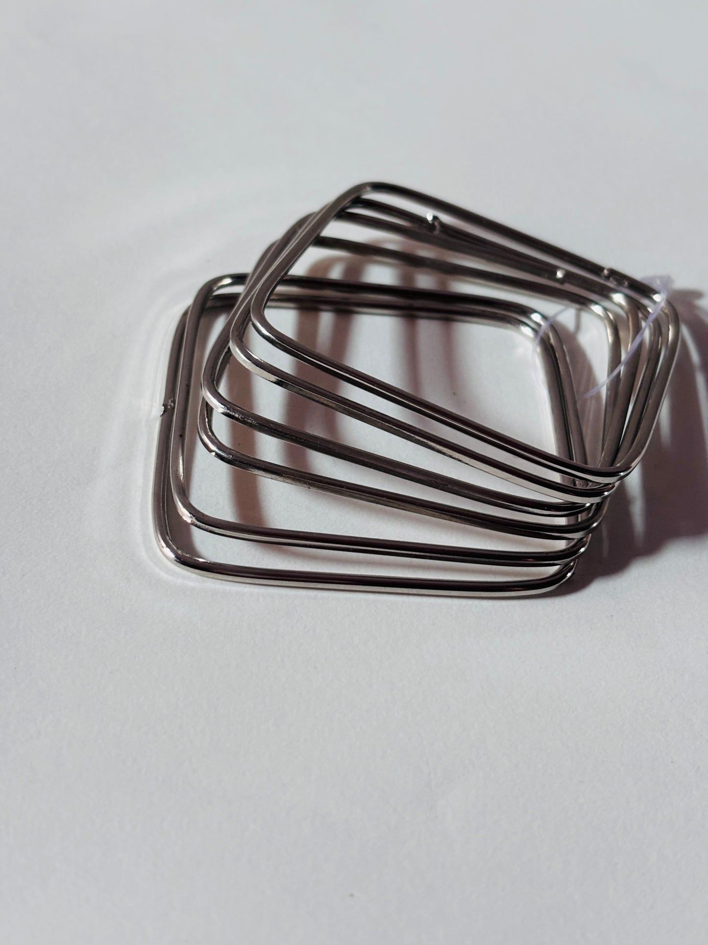 Square Elegance Bangles