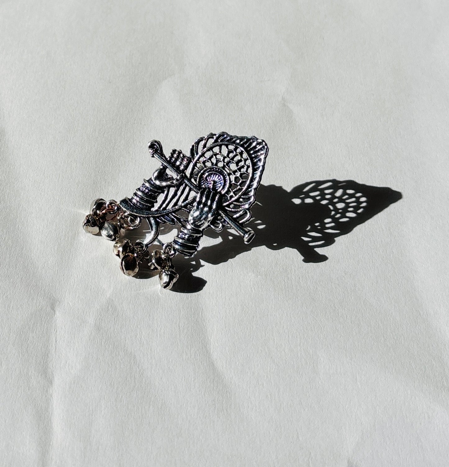 Flute Krishna Ring