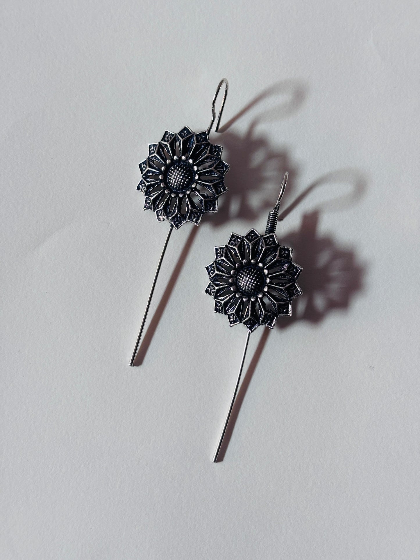 Sunflower ear cuff