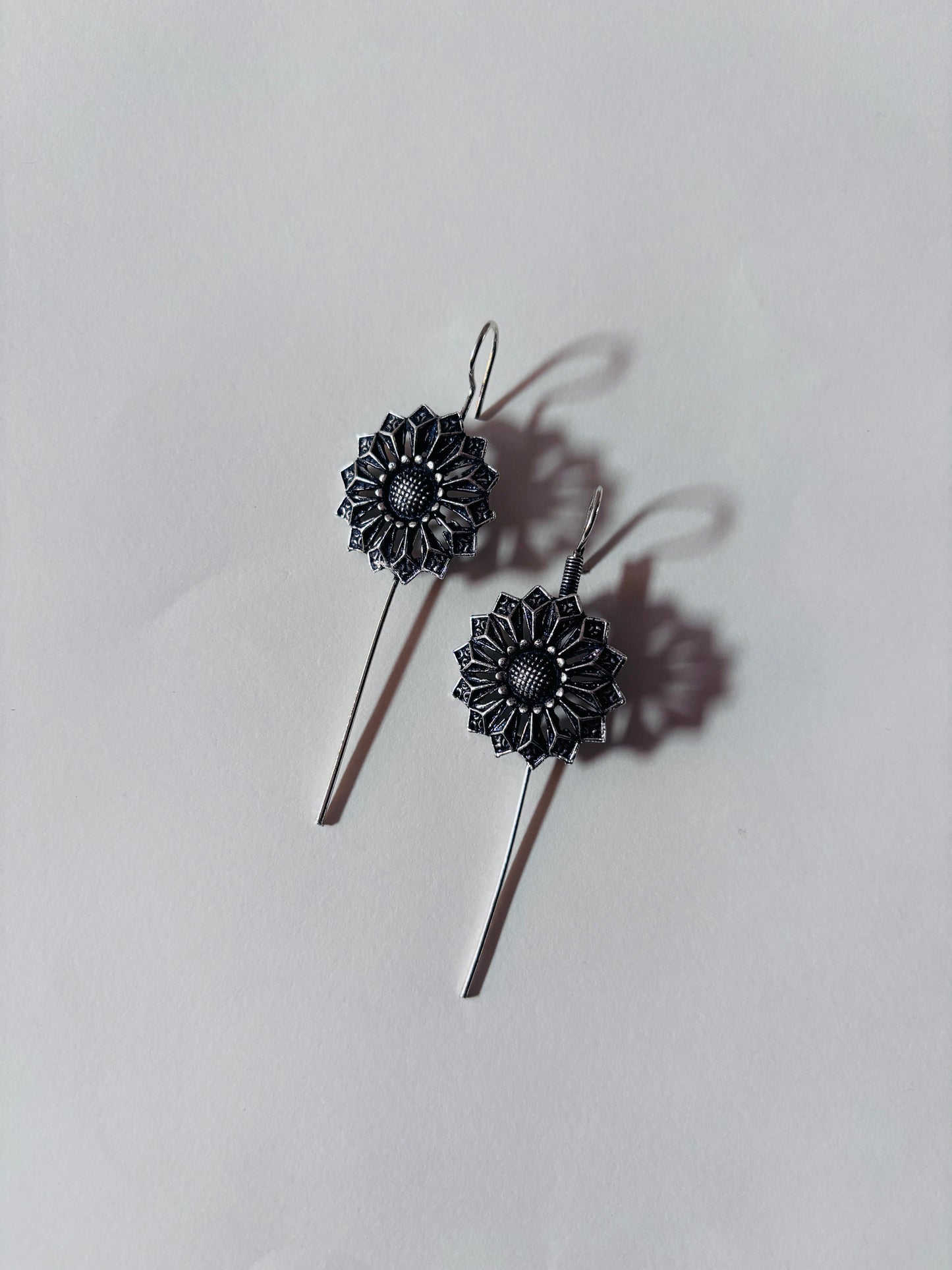 Sunflower ear cuff