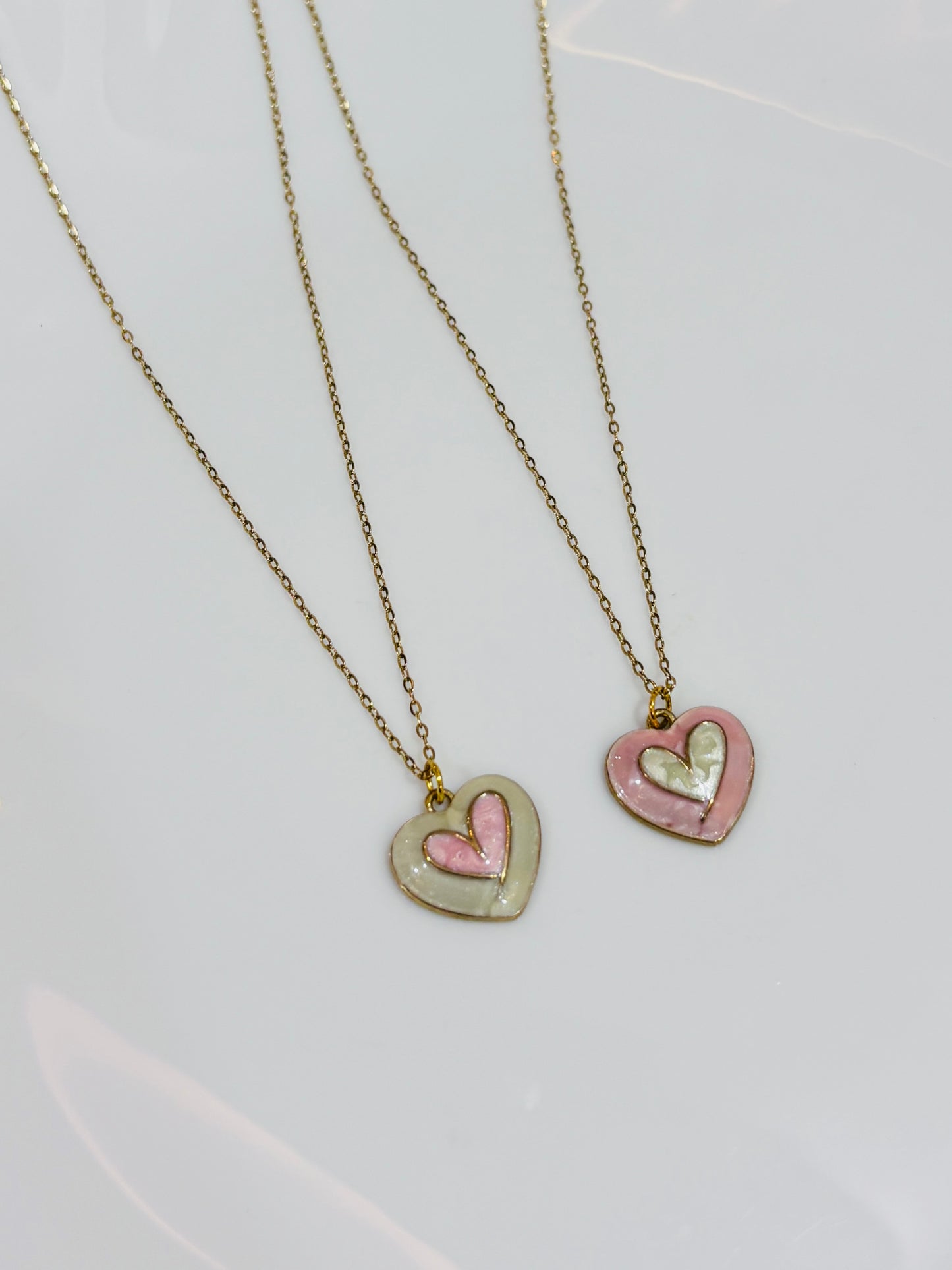 Heart pendant with chain