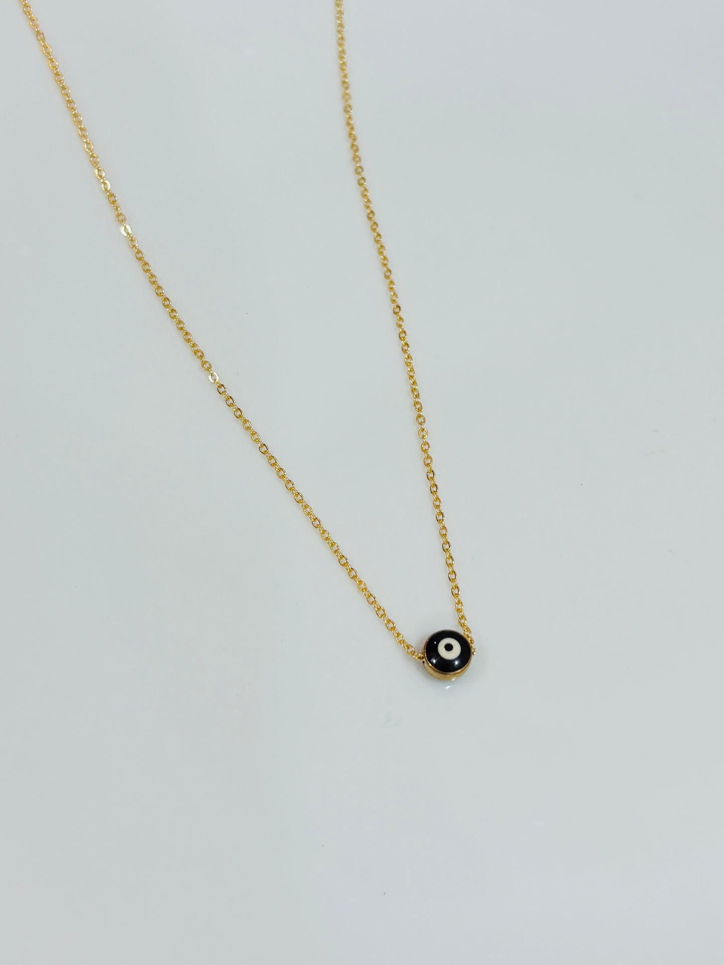 Evil eye pendant with chain