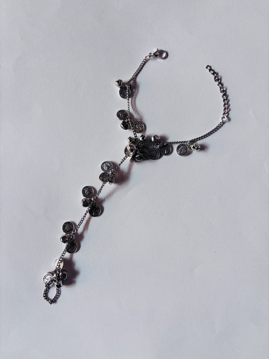Navratri Blossom Ghungroo Hand chain