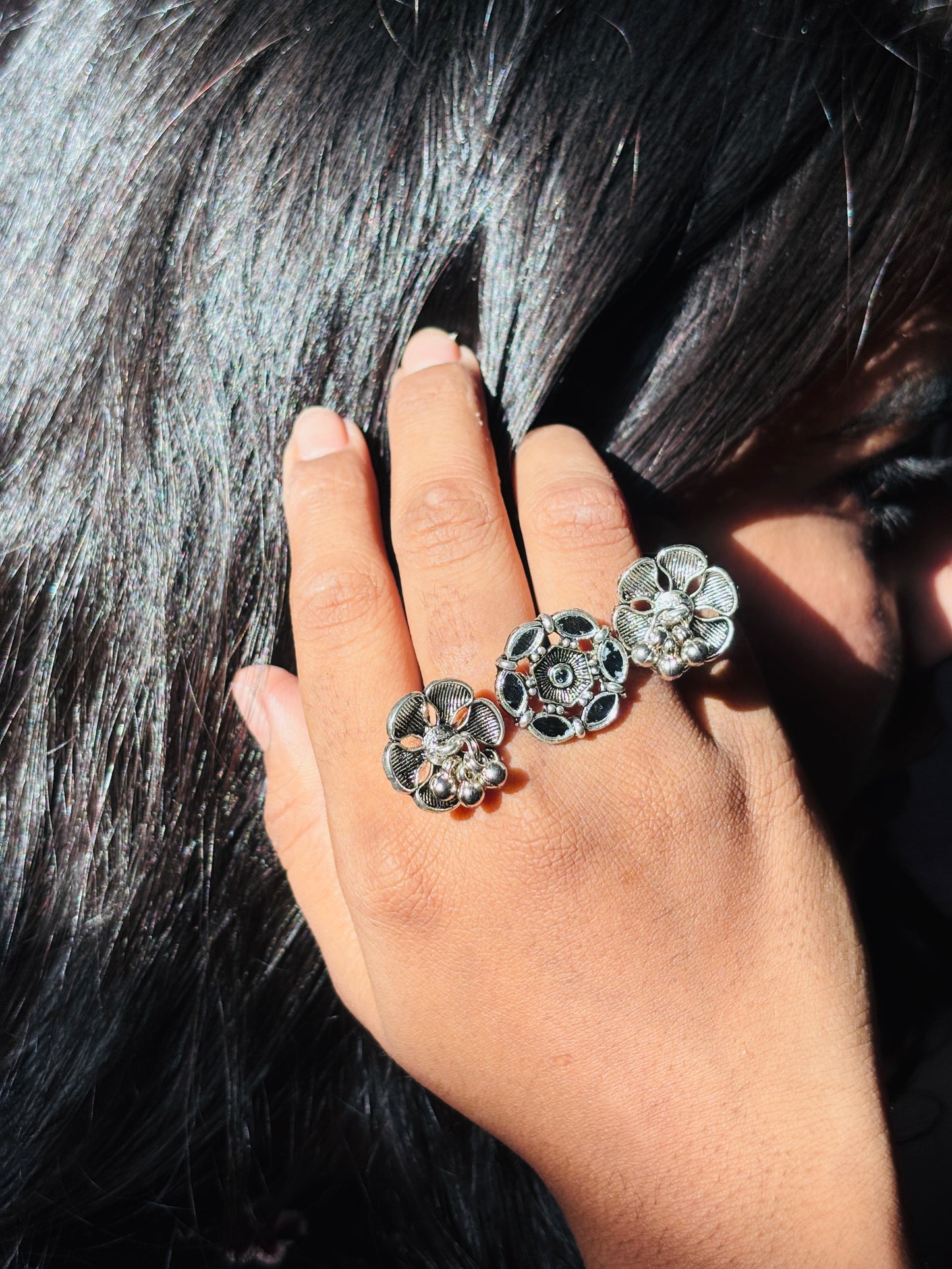 Three Petal Grace Ring