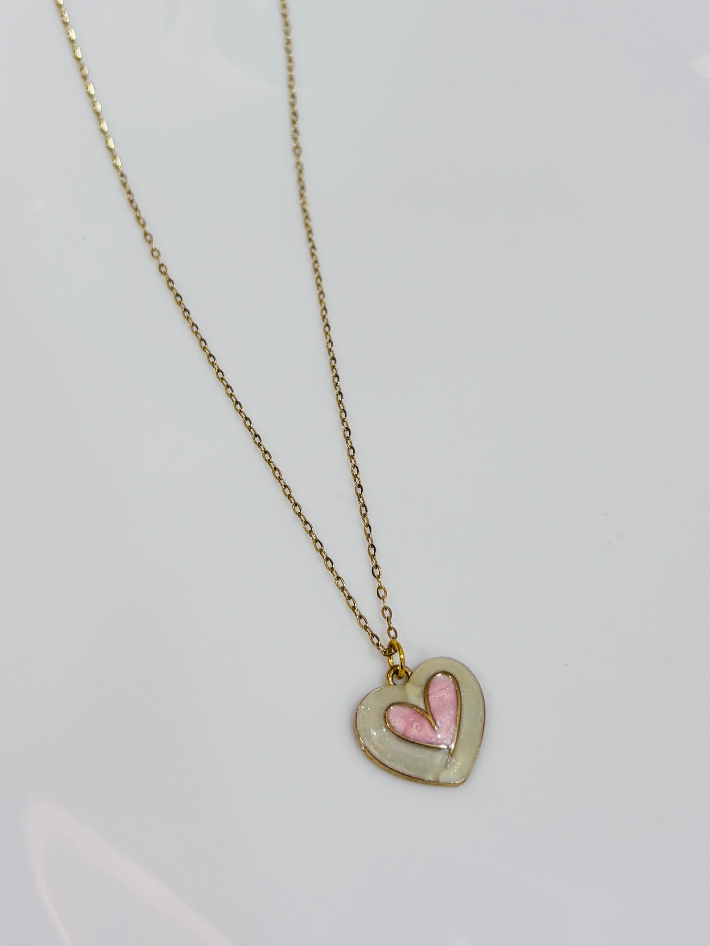 Heart pendant with chain