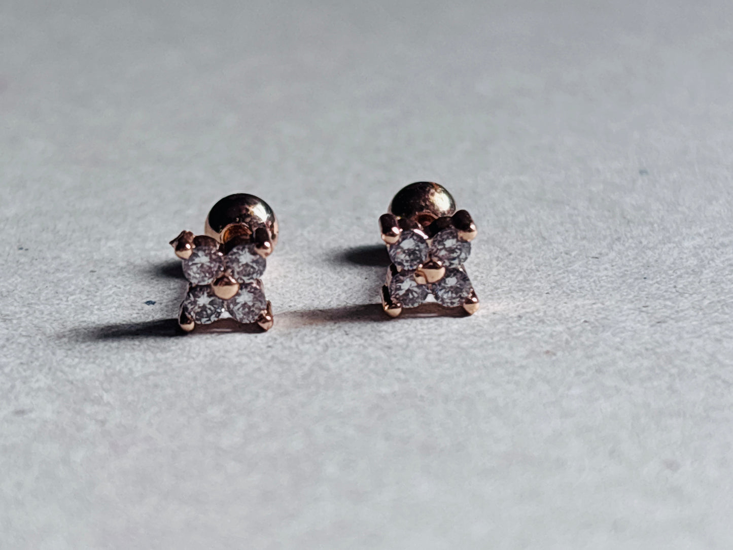 Star flower earring