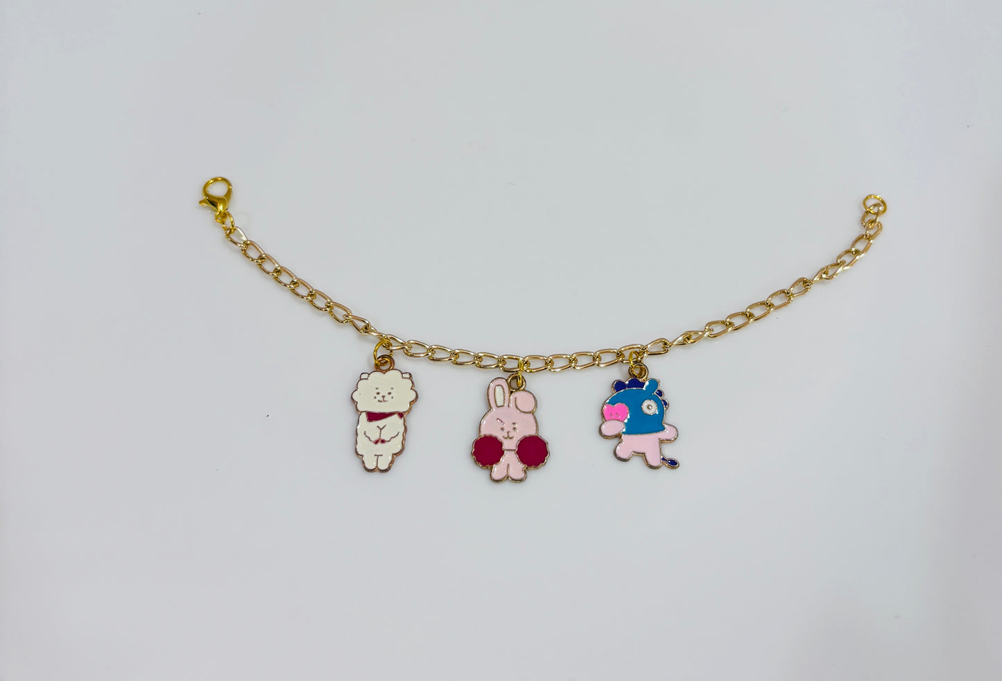 BTS charms bracelet