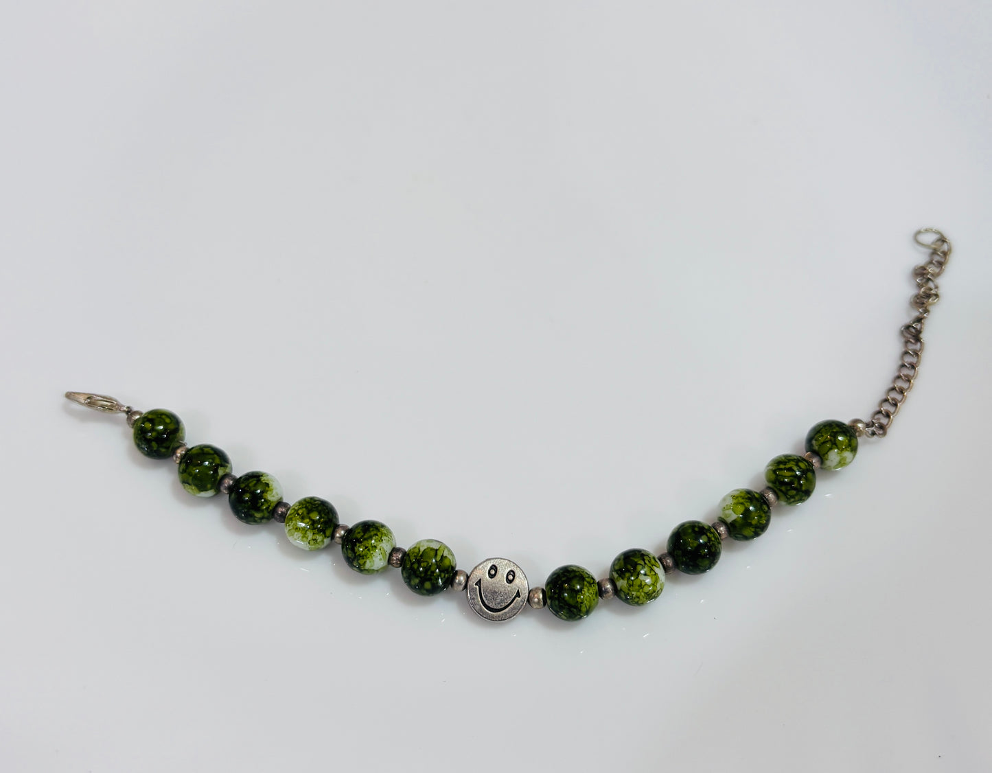 Smile green bracelet