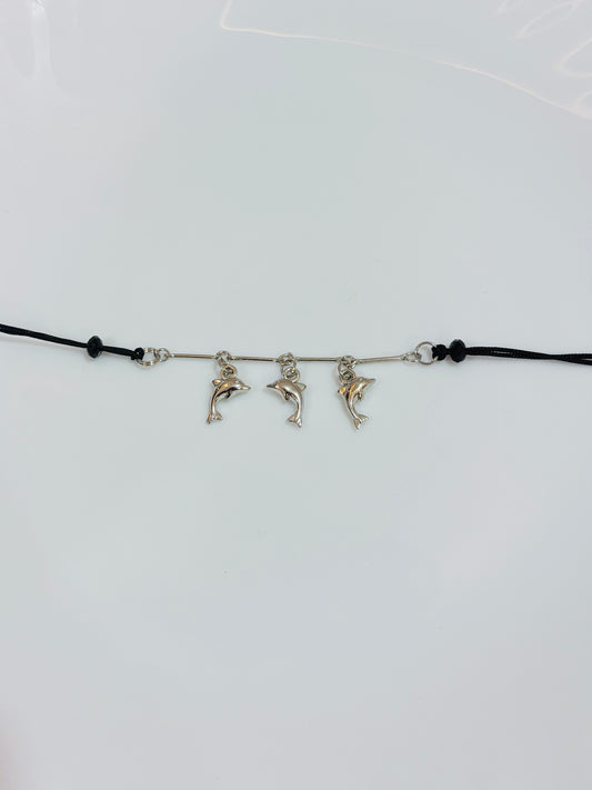 Dolphin anklet