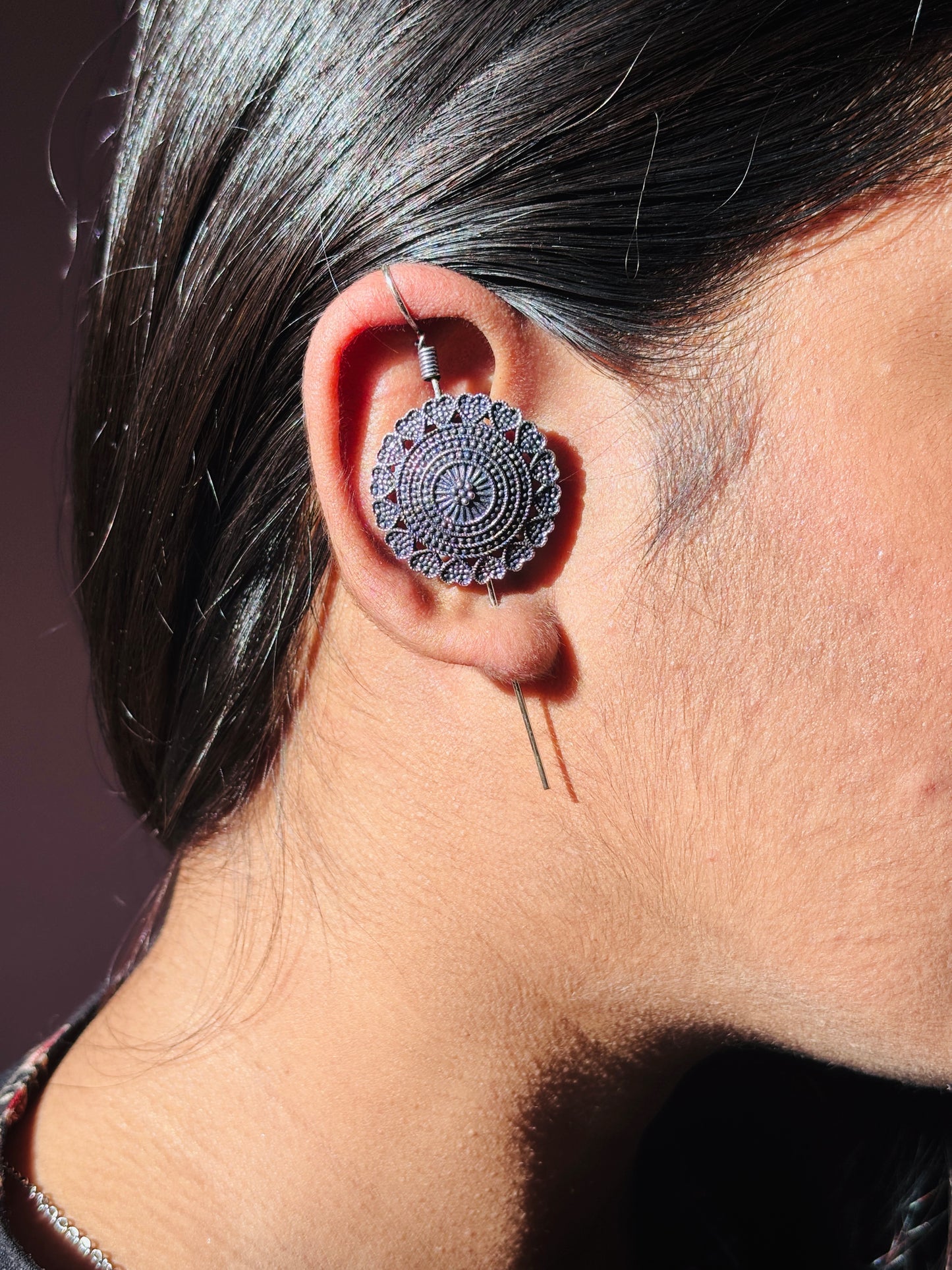 Royal Spiral Ear Cuff