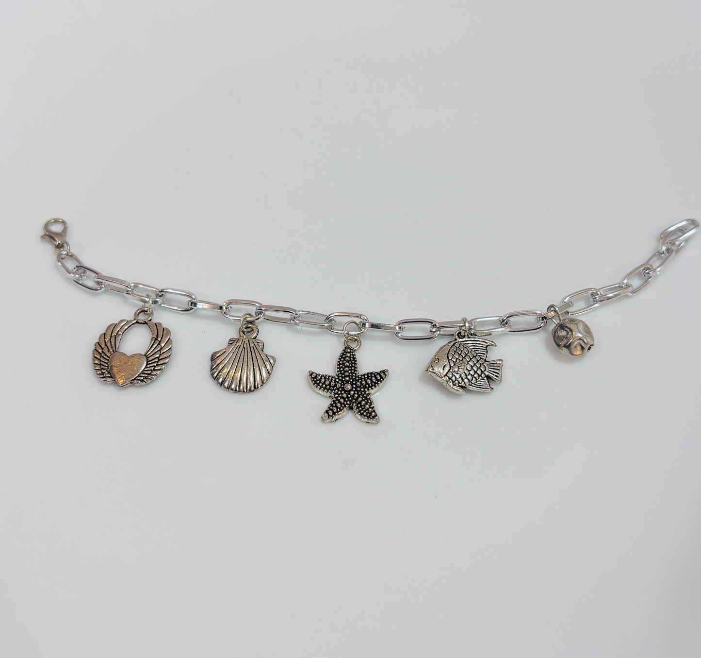 Beach silver bracelet