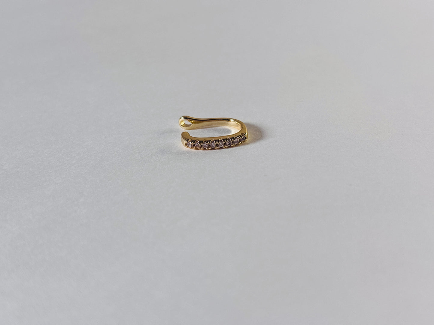 Earrings with earcuff combo