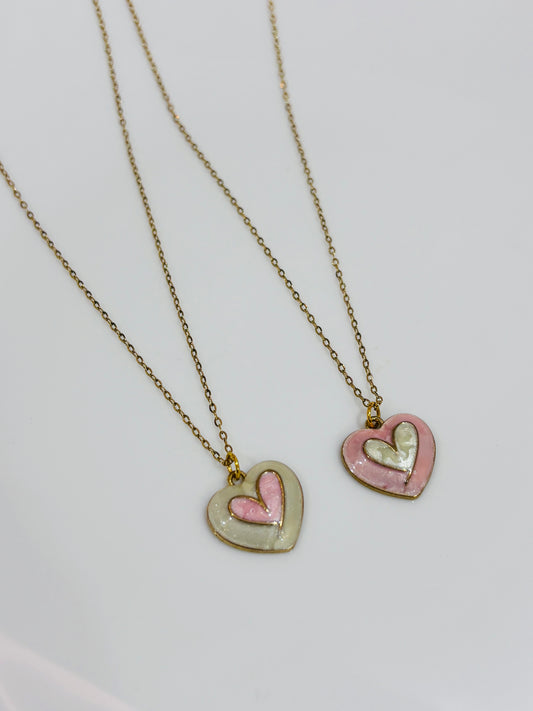 Heart pendant with chain